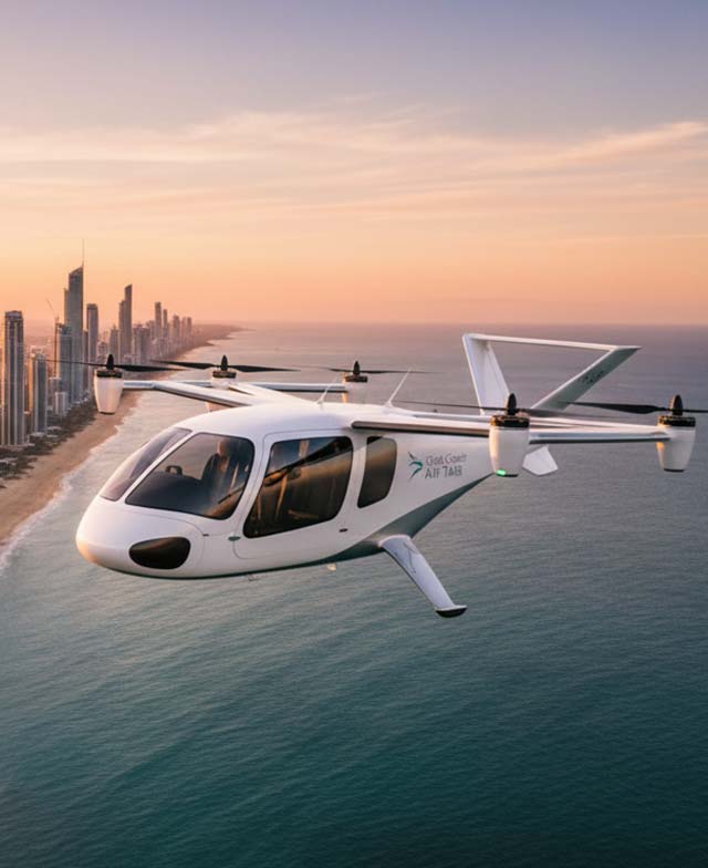 Proposed Brisbane vertiport landing pad