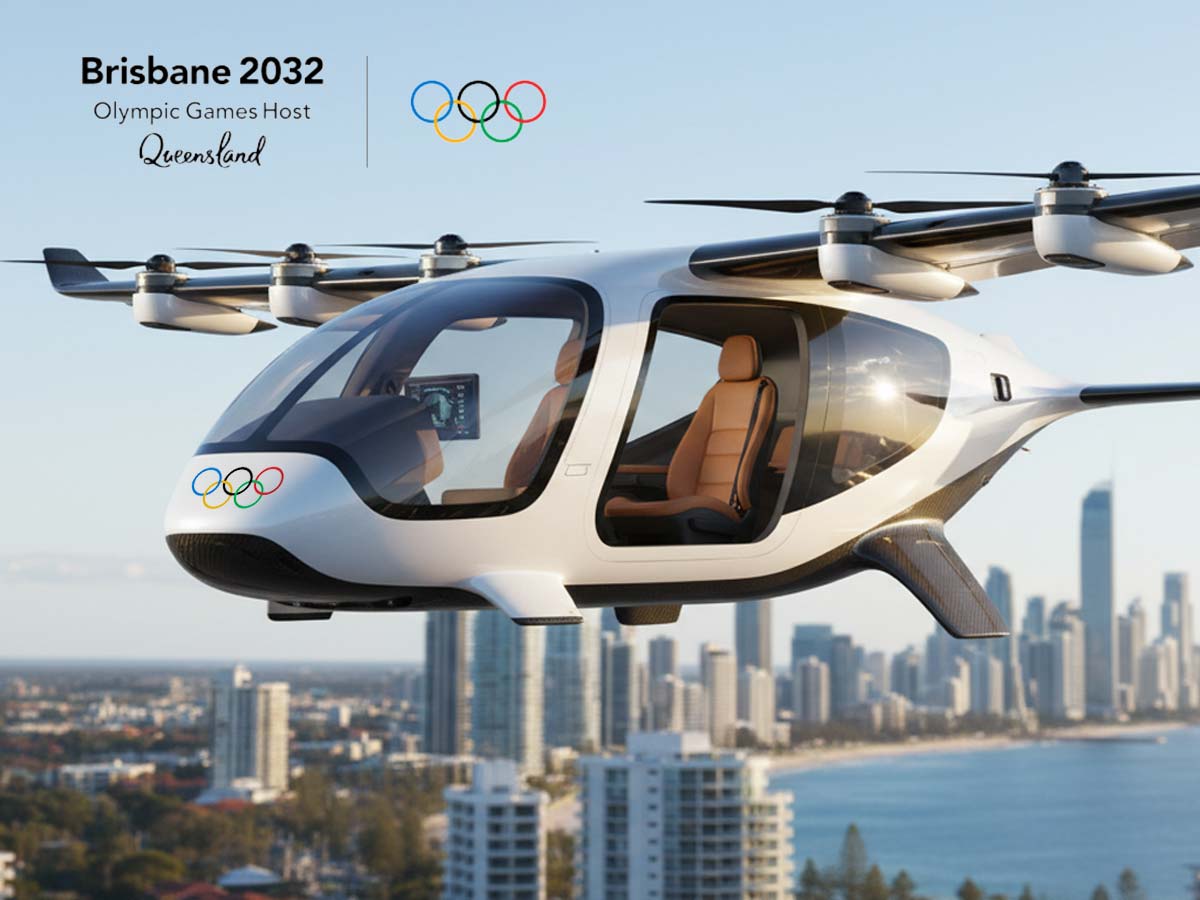 Concept map of Olympic transport routes between Brisbane and Brisbane