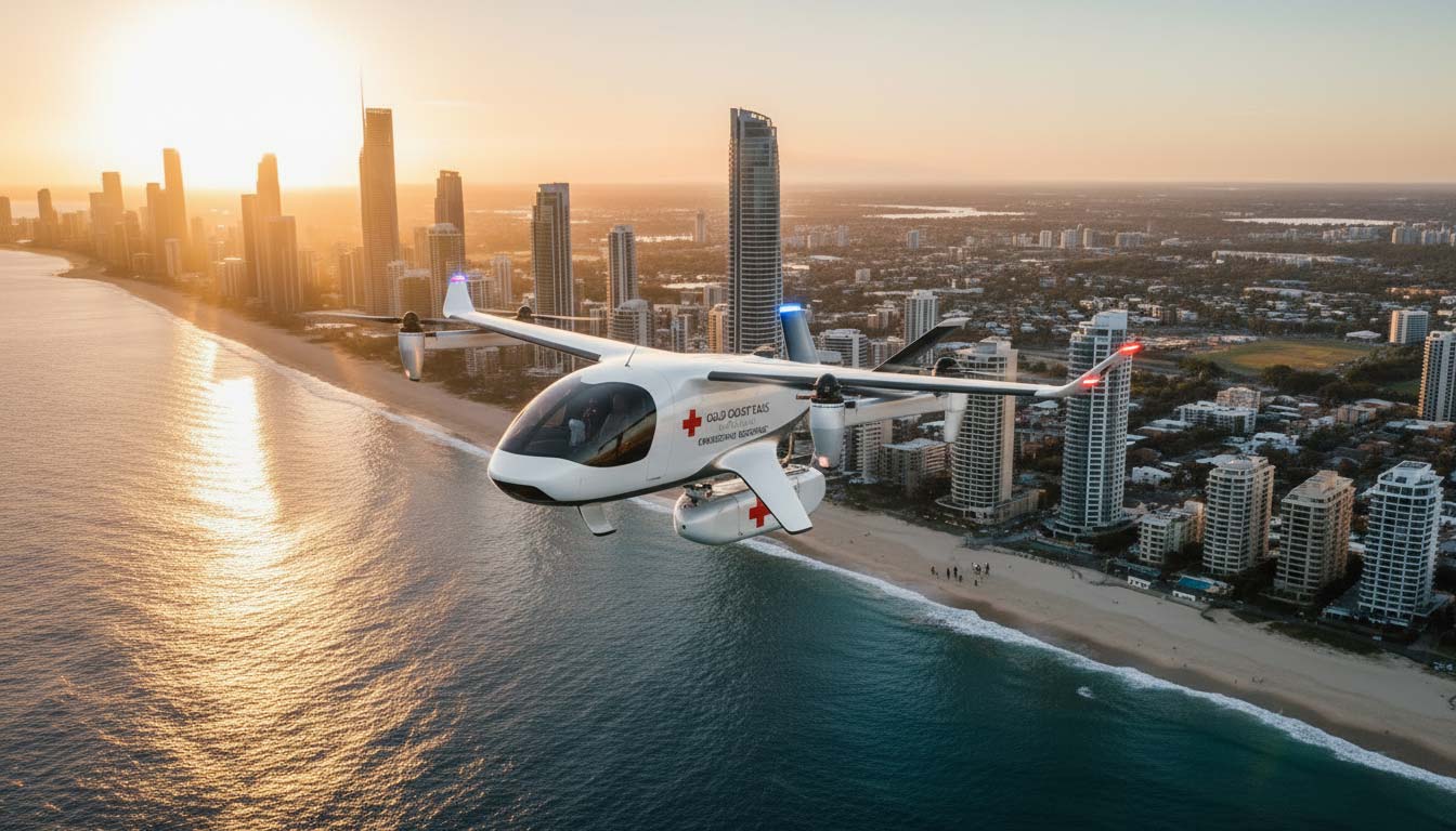 Emergency Response Support — future Brisbane air taxi service