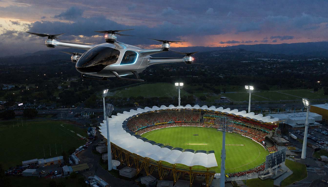 Event Transport — future Brisbane air taxi service