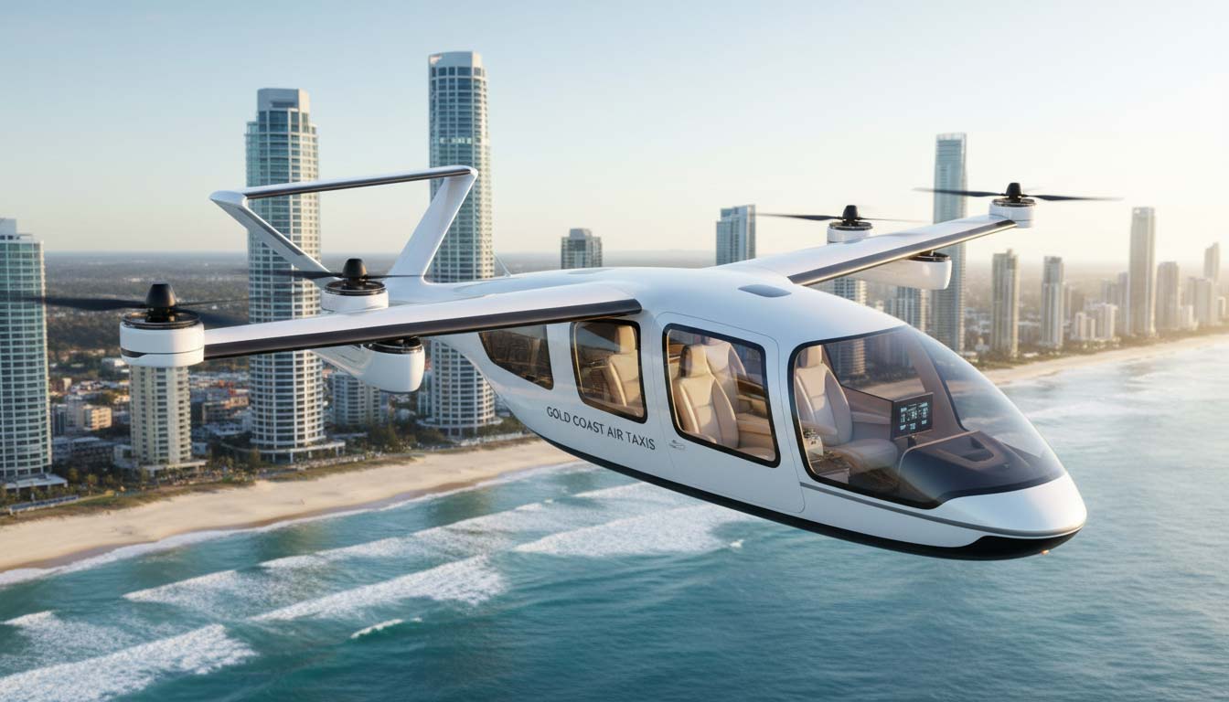 Luxury Air Transfers — future Brisbane air taxi service