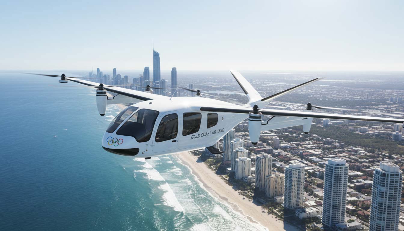 2032 Olympic Transport — future Brisbane air taxi service